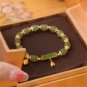 Court Retro Lucky Imitation Hotan Jade Bracelet Vintage Light Luxury Handmade Model 11