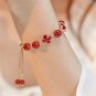 Court Retro Lucky Imitation Hotan Jade Bracelet Vintage Light Luxury Handmade Model 7