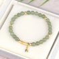 Court Retro Lucky Imitation Hotan Jade Bracelet Vintage Light Luxury Handmade Model 8