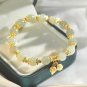 Court Retro Lucky Imitation Hotan Jade Bracelet Vintage Light Luxury Handmade Model 5