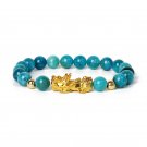 Fengshui Pixiu Bracelets Men Pi Yao Dragon Charm Bracelets For Women Opal Model 41