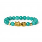 Fengshui Pixiu Bracelets Men Pi Yao Dragon Charm Bracelets For Women Opal Model 4