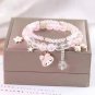 Cartoon Cinnamoroll Kuromi Melody Beads Bracelet Adjustable Size Model cinnamoroll