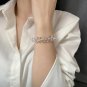 GD Fashion Austria Artificial Crystal Bracelet New Shiny Stone Beads Rope Chain Model Pink 2