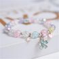 Makersland Cute Popcorn beads Bracelet Friendship Glass Bracelets For Girls Model DKBB0177
