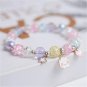 Makersland Cute Popcorn beads Bracelet Friendship Glass Bracelets For Girls Model DKBB0173