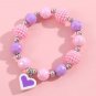 Makersland Cute Popcorn beads Bracelet Friendship Glass Bracelets For Girls Model YYSL0114