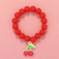 Makersland Cute Popcorn beads Bracelet Friendship Glass Bracelets For Girls Model 2 Light pink daisy