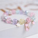 Makersland Cute Popcorn beads Bracelet Friendship Glass Bracelets For Girls Model 09 Cat