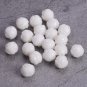 10pcs Flower Carving Shape Round 10mm Artificial Coral Loose Beads For Jewelry Model Gradual Flesh