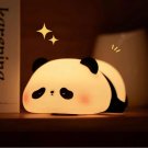 Panda Night Lights Silicone USB Charging Mini Table Lamp Bedroom Decoration