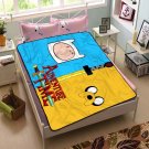 Adventure Time Throw Blanket Bed Fleece