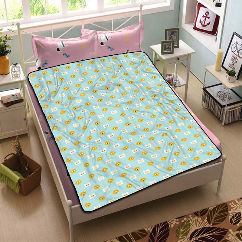 Adventure Time Characters Blanket Fleece Bedroom Decoration