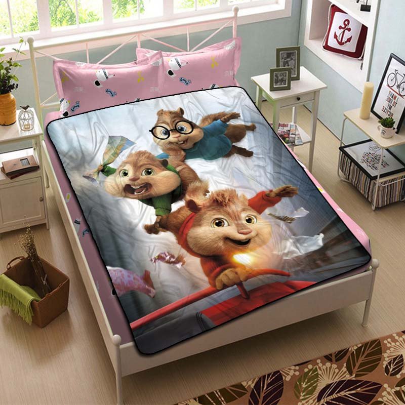 Alvin and the Chipmunks Blanket Fleece Bedroom Decoration