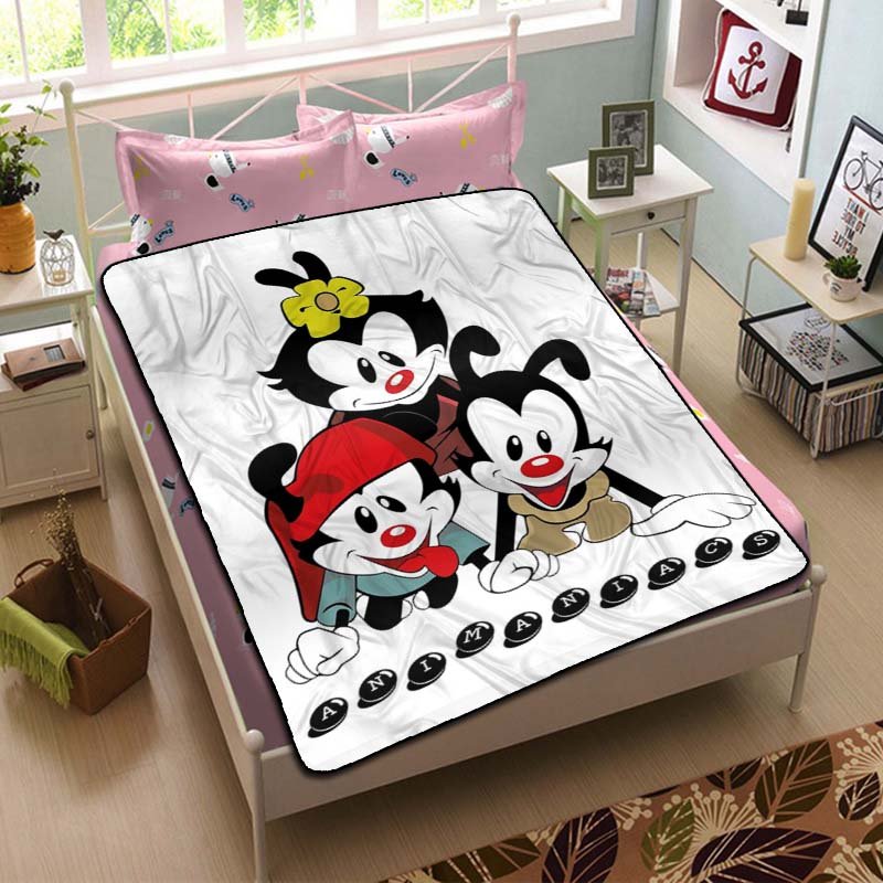Animaniacs Throw Blanket Bed Fleece