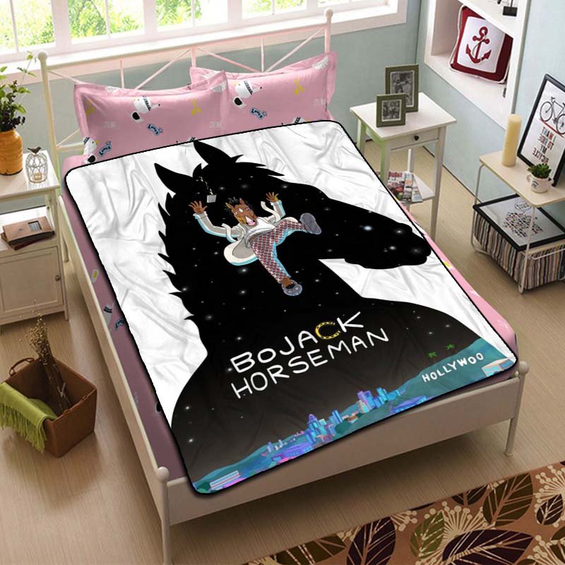 BoJack Horseman Blanket Beddding Set