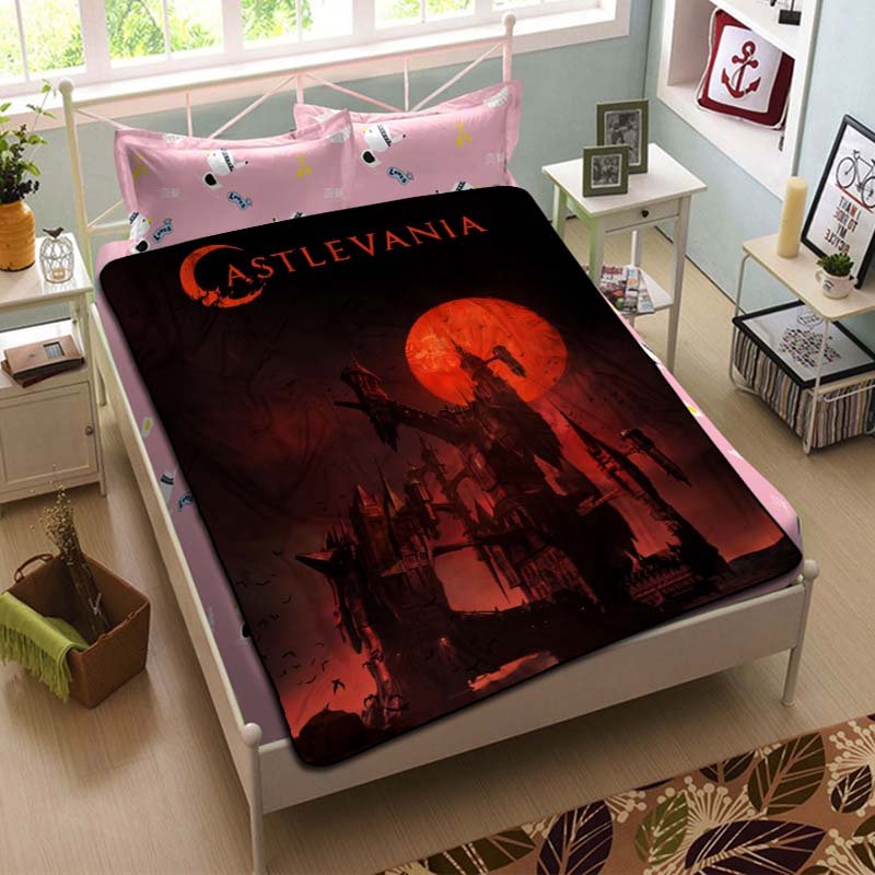 Castlevania Blanket Fleece Bedroom Decoration