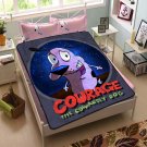 Courage the Cowardly Dog Blanket Fleece Bedroom Decoration