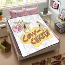 Cow and Chicken Blanket Plush Bedroom Throw
