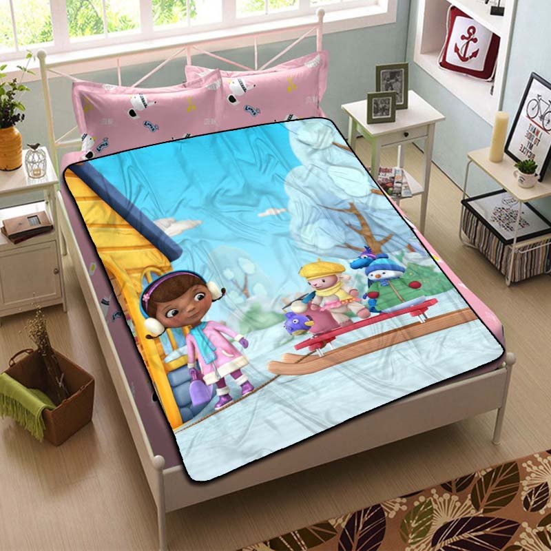 Doc McStuffins Blanket Beddding Set