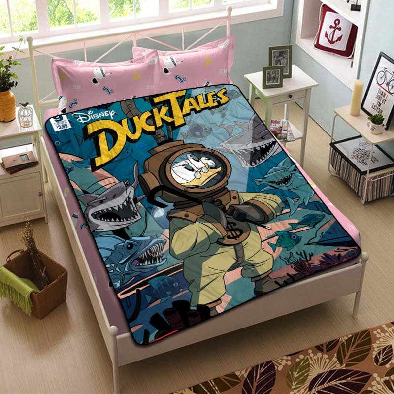 DuckTales Blanket Fleece Bedroom Decoration