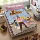 F Is for Family Blanket Fleece Bedroom Decoration