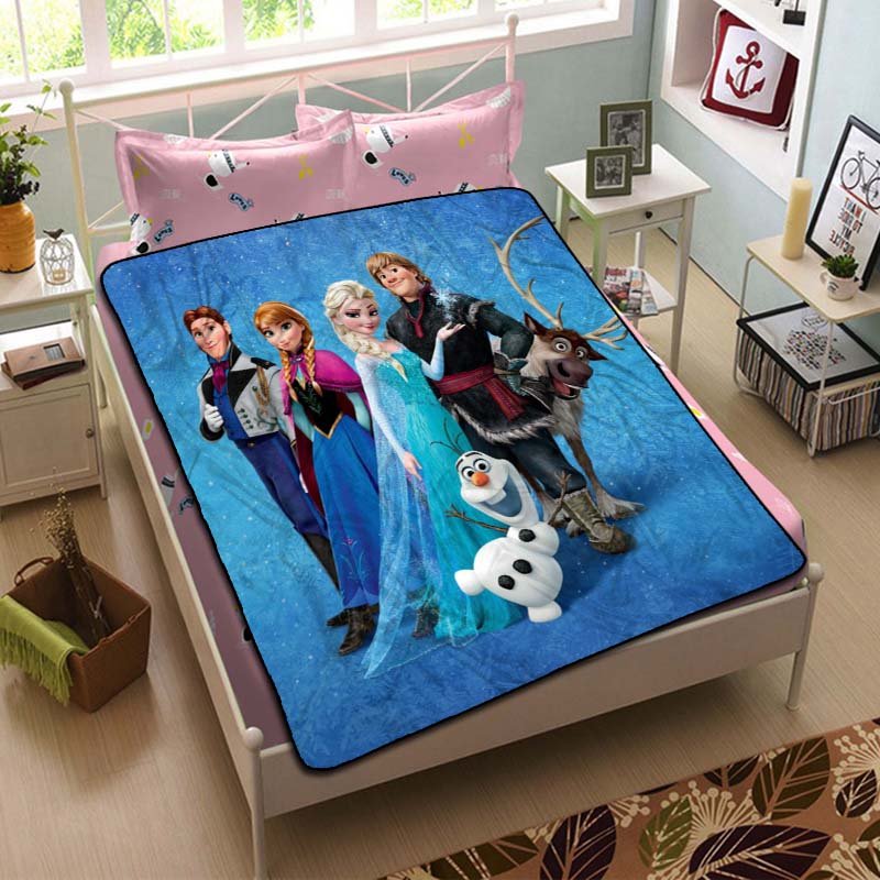 Frozen Blanket Plush Bedroom Throw