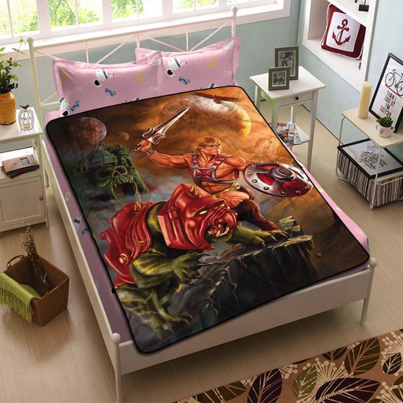 He Man and the Masters of the Universe Blanket Plush Bedroom Throw