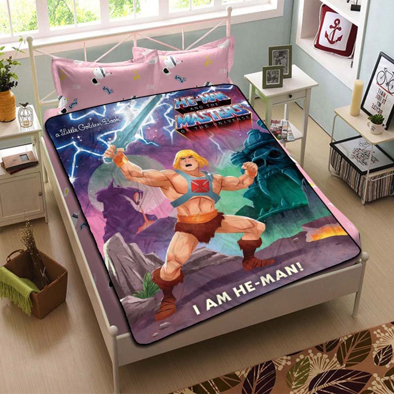 He Man and the Masters of the Universe Cartoon Blanket Fleece Bedroom Decoration