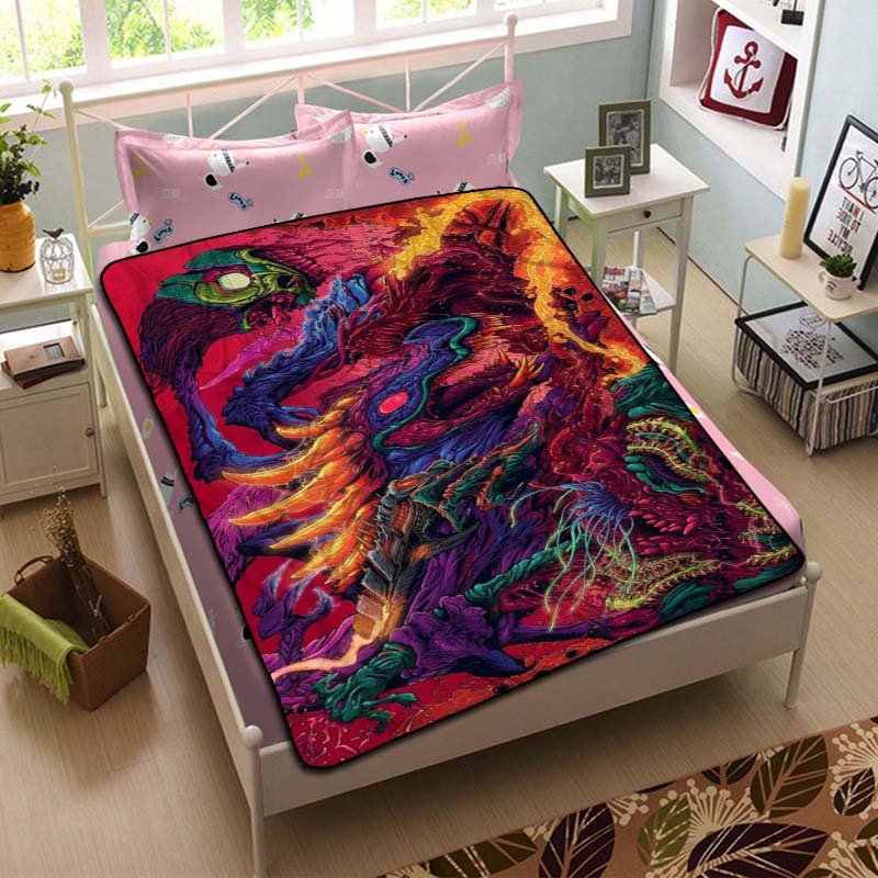 Hyper Beast Graphics Blanket Fleece Bedroom Decoration