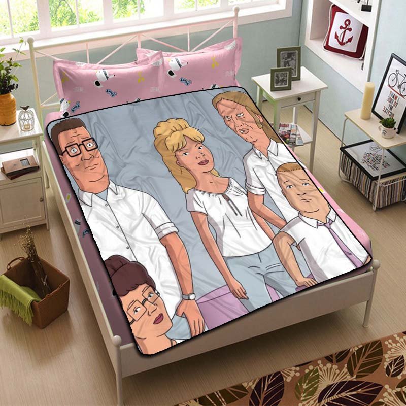 King of the Hill Blanket Plush Bedroom Throw