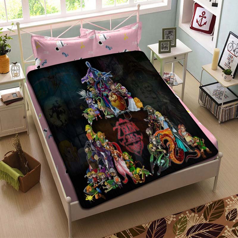 The Legend of Zelda Cartoon Blanket Plush Bedroom Throw