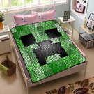 Minecraft Face Blanket Beddding Set
