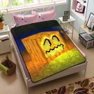 Minecraft Creeper Game Blanket Fleece Bedroom Decoration