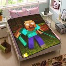 Minecraft Blanket Fleece Bedroom Decoration