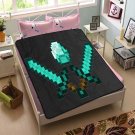 Minecraft Sword Blanket Beddding Set