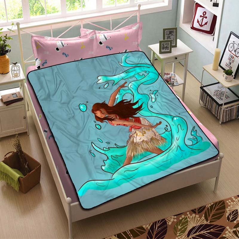 Moana Disney Throw Blanket Bed Fleece