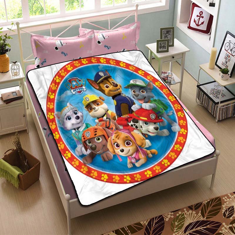 PAW Patrol Throw Blanket Bed Fleece