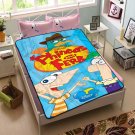 Phineas and Ferb Throw Blanket Bed Fleece