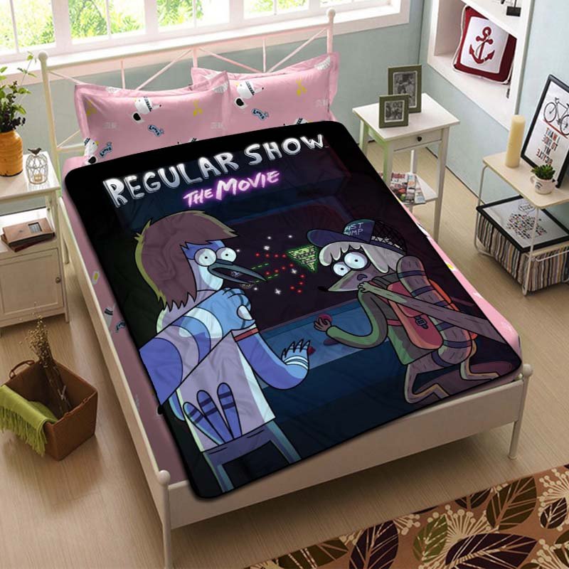 Regular Show Blanket Fleece Bedroom Decoration