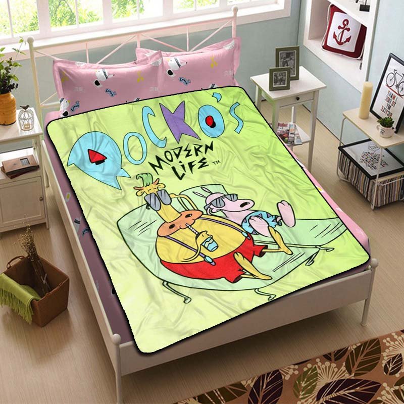 Rocko's Modern Life Blanket Beddding Set