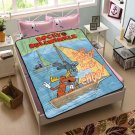 Rocky and Bullwinkle Cartoon Throw Blanket Bed Fleece