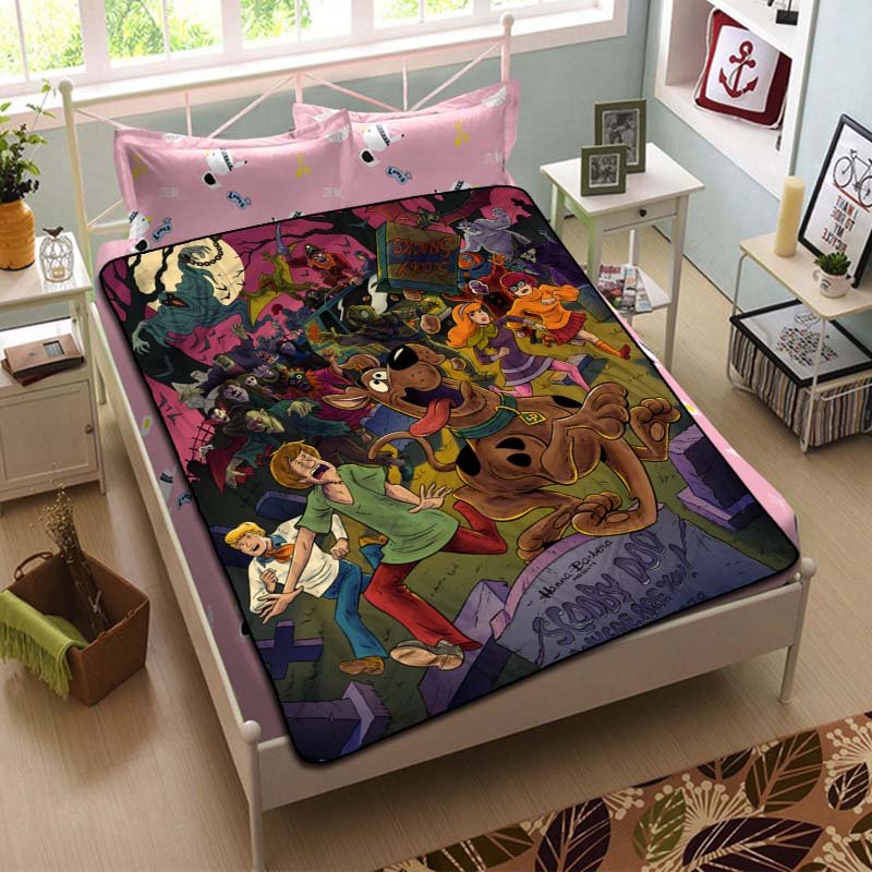 Scooby-Doo Where Are You! Blanket Plush Bedroom Throw