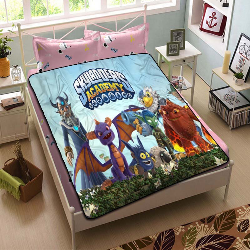 Skylanders Fleece Blanket Bedroom Set