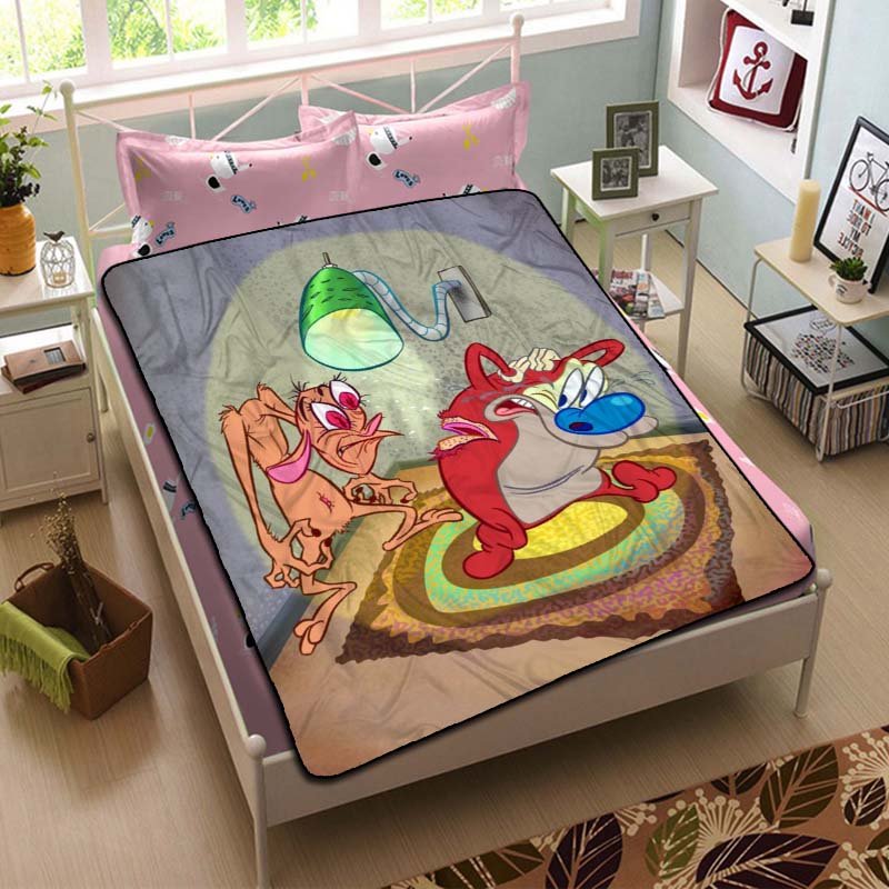 The Ren & Stimpy Show Blanket Beddding Set