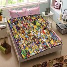 The Simpsons Characters Fleece Blanket Bedroom Set