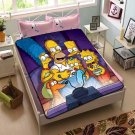 The Simpsons Throw Blanket Bed Fleece