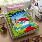 The Smurfs Magical Adventures Blanket Plush Bedroom Throw