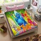 Trolls Cartoon Blanket Fleece Bedroom Decoration