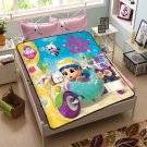 True and the Rainbow Kingdom Great Race Throw Blanket Bed Fleece